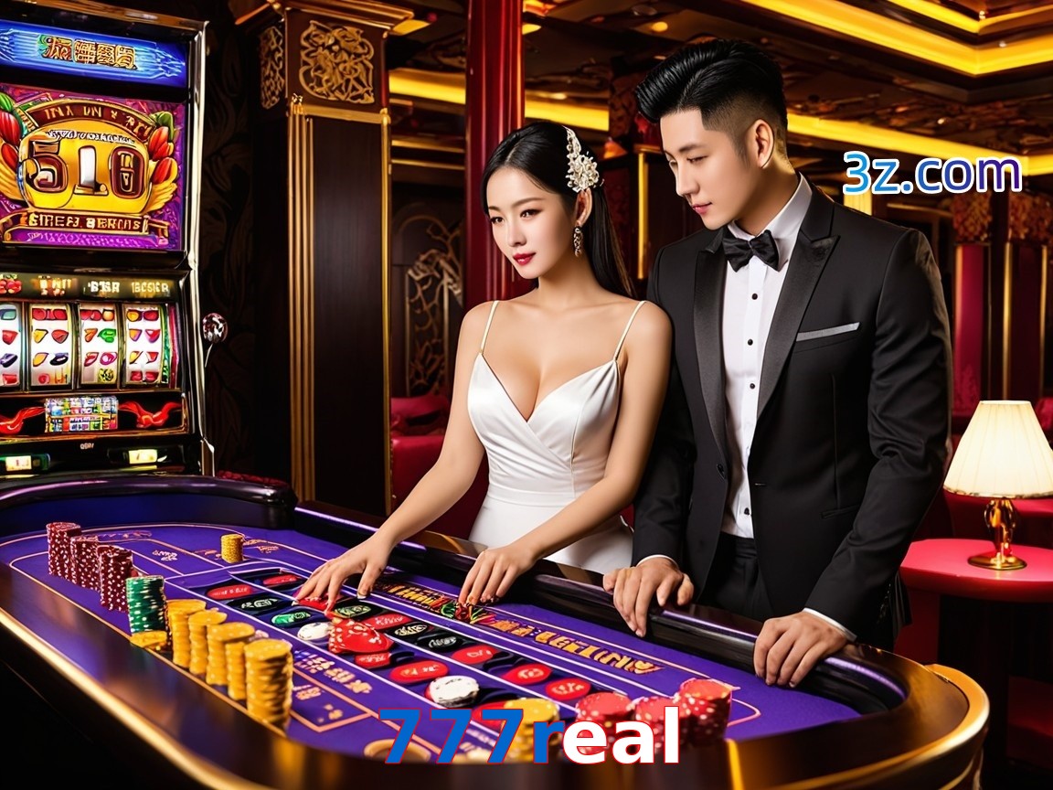 777real cassino online com mesa de blackjack e dealer